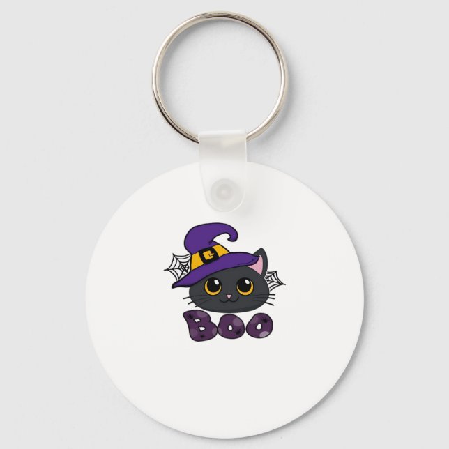 Halloween Boo Boo Crew Classic T-Shirt Key Ring (Front)