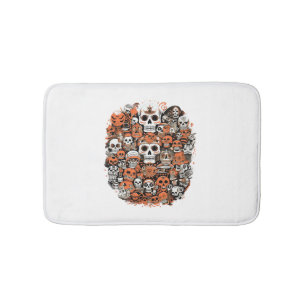 Halloween Boo Boo Crew Family Doctor Hidden Skills Bath Mat