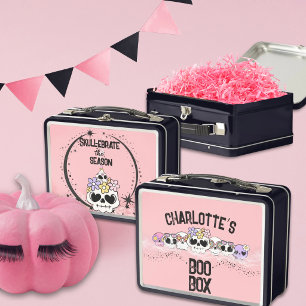 Halloween Boo Box Old School Lunch Box