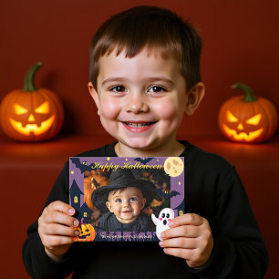 Halloween Boo Crew Bash Card