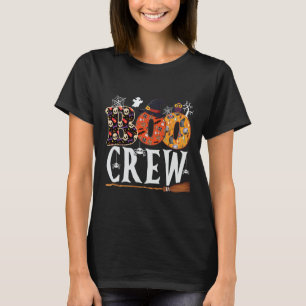 Halloween Boo Crew Funny Men Women Kids T-Shirt