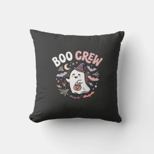 Halloween Boo Crew Ghost Cushion