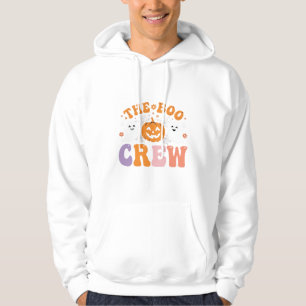 Halloween Boo Crew Ghost Pumpkin Design_1 Hoodie