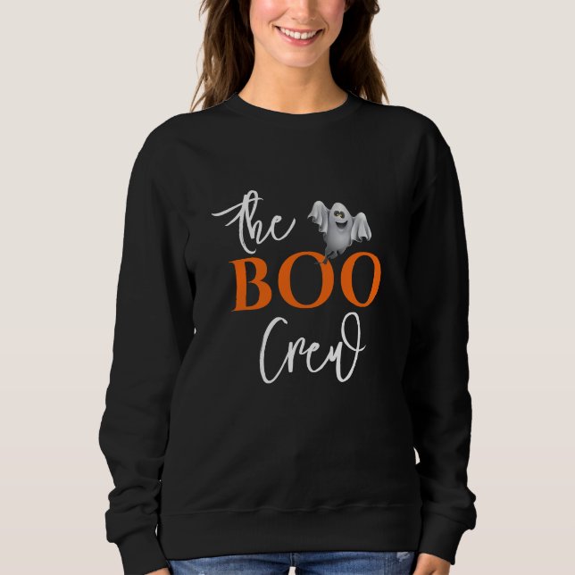 Halloween BOO Crew Sweatshirt (Front)