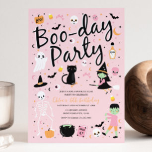 Halloween BOO-DAY Party Invitation