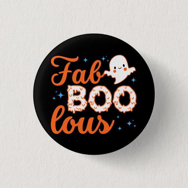 Halloween Boo Funny 3 Cm Round Badge (Front)