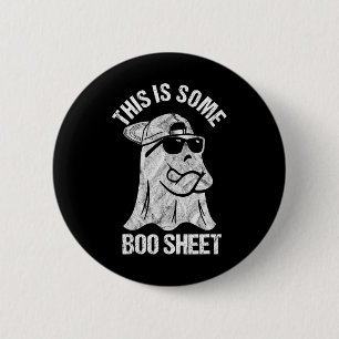 Halloween  Boo Ghost Costume This is Some Boo Shee 6 Cm Round Badge