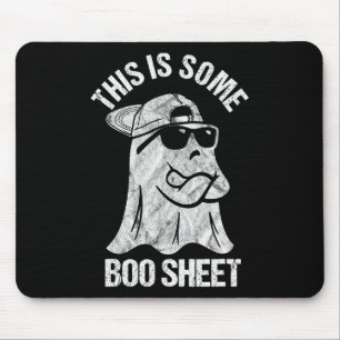 Halloween Boo Ghost Costume This is Some Boo Shee Mouse Pad