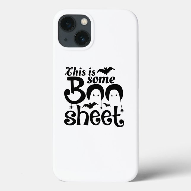 Halloween Boo Ghost Costume This is Some Boo Sheet Case-Mate iPhone Case (Back)
