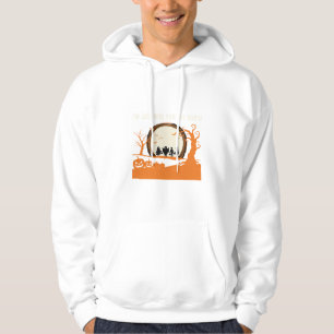 Halloween Boo Ghost Silhouette Hoodie