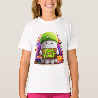 Halloween Boo Ghost - Trick or Treat T-Shirt