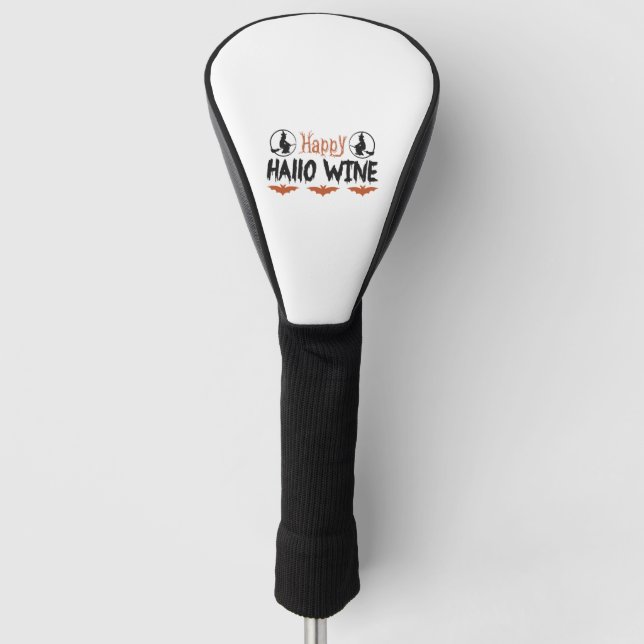 halloween boo                       golf head cover (Front)