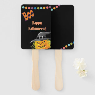 Halloween Boo Hand Fan