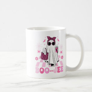 Halloween Boo-jee Boujee Ghost Coquette Leopard Co Coffee Mug
