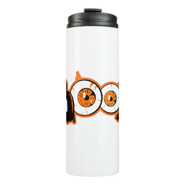 Halloween BOO! l Halloween 2021 Global Halloween Thermal Tumbler (Front)