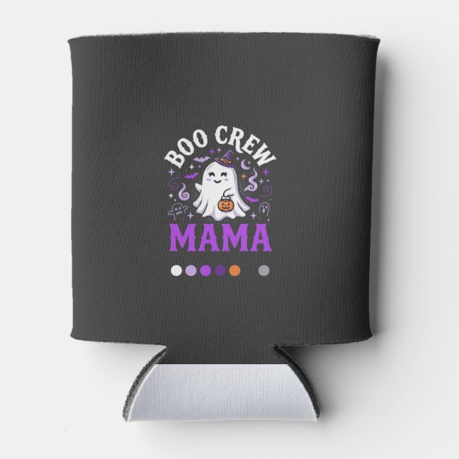 Halloween Boo Mama Magic Can Cooler (Front)