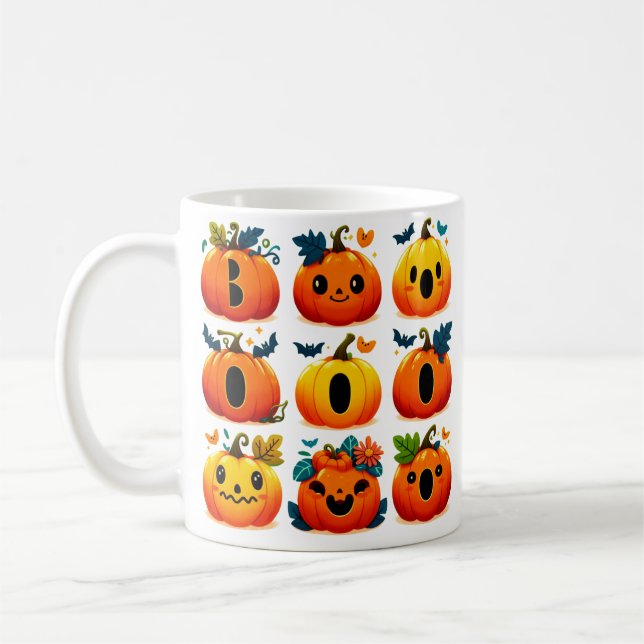 HALLOWEEN Boo Mug  (Left)