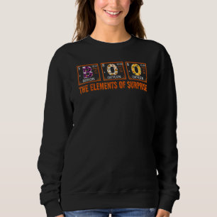 Halloween BOO Primary Elements Of Surprise Science Sweatshirt