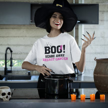 Halloween BOO Scare Away Breast Cancer