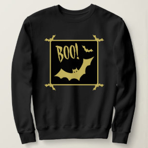 Halloween BOO Sweatshirt by Poet Adiela Akoo