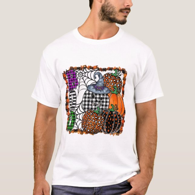 Halloween Boo          T-Shirt (Front)