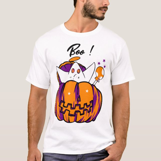 Halloween Boo                         T-Shirt (Front)