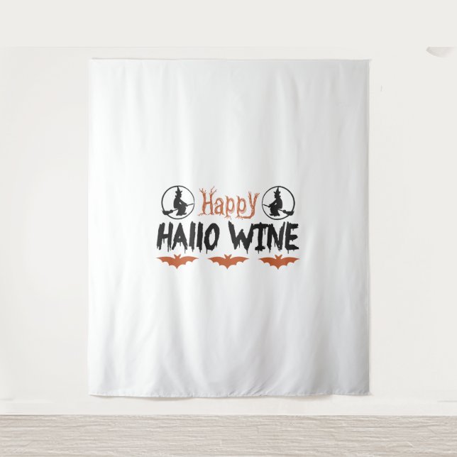 halloween boo                       tapestry (Front)