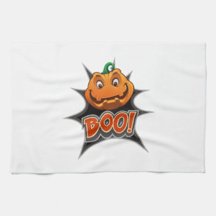 Halloween Boo     Tea Towel