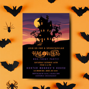 Halloween Boo-thday Party Invitation