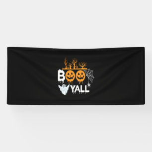 Halloween Boo Yell Halloween Birthday Banner