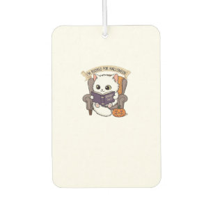 Halloween Bookish Spookily Cosy and Cleverly Lite Car Air Freshener