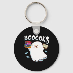 Halloween Books Librarian English Teacher Reader R Key Ring