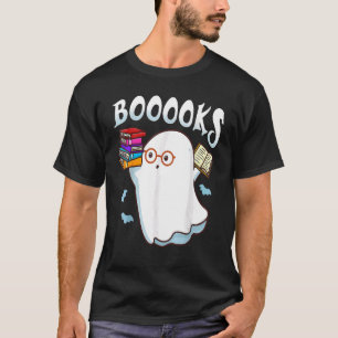 Halloween Books Librarian English Teacher Reader R T-Shirt