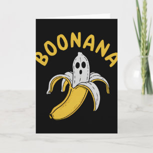 Halloween Boonana Funny Skeleton Inside Nana Quirk Card