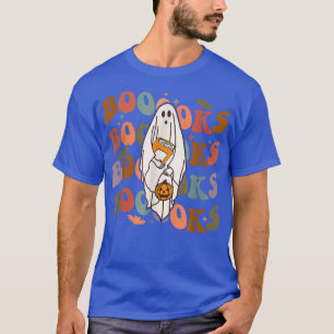 Halloween Booooks Cute Ghost Boo Reading Books 51 T-Shirt