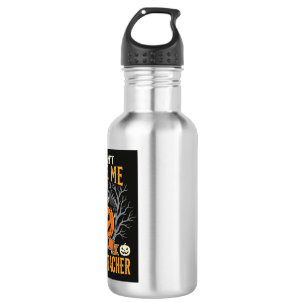 Halloween Botany Teacher Skeleton Pumpkin Design 532 Ml Water Bottle