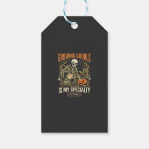 Halloween Botany Teacher Spooky Garden Gift Tags