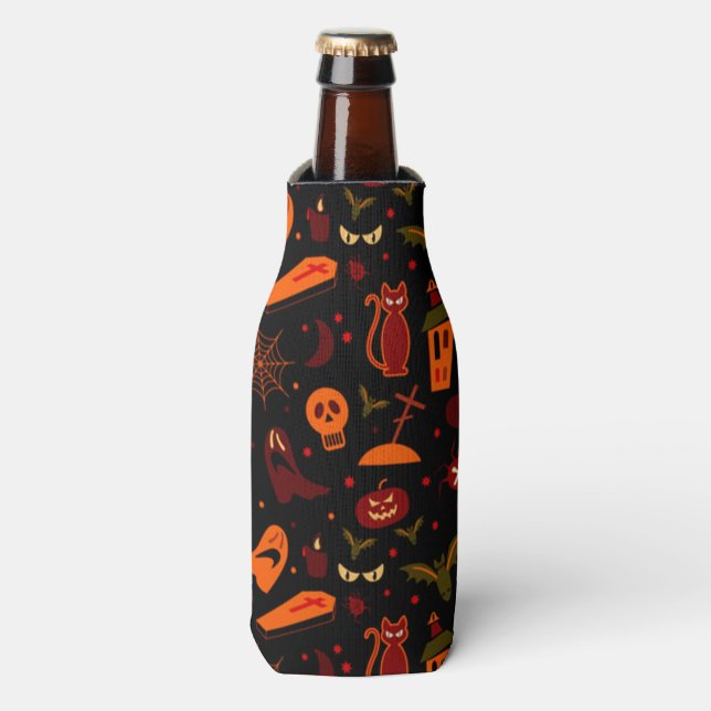 Halloween Bottle Cooler (Bottle Front)