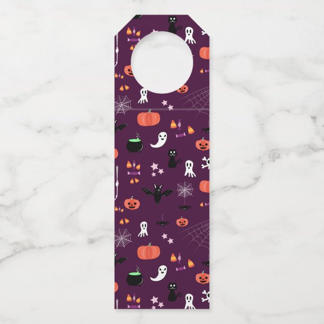 Halloween Bottle Tag (Front)