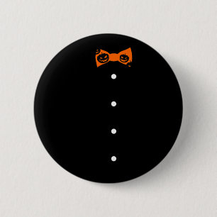 Halloween Bowtie Pumpkin Halloween Costume 6 Cm Round Badge