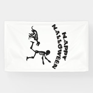 Halloween Boy and Dog Banner