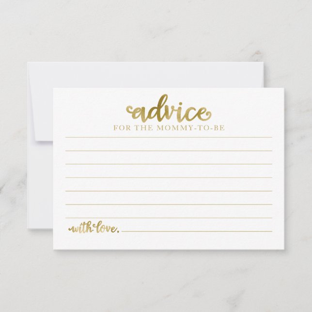 Halloween Boy Baby Shower Advice Cards (Front)