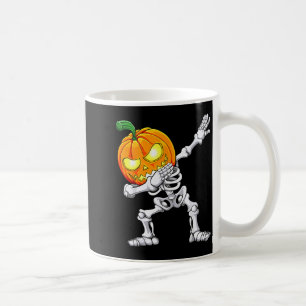 Halloween Boys Dabbing Skeleton Y Pumpkin Jack O L Coffee Mug