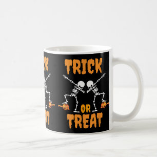 Halloween Boys Girls Dabbing Pumpkin Skeleton Zomb Coffee Mug