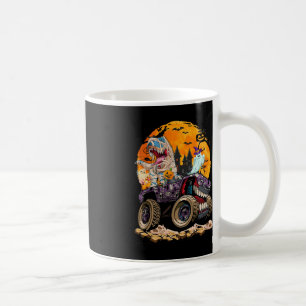Halloween Boys Kids Dinosaur T rex Dino Pumpkins Coffee Mug