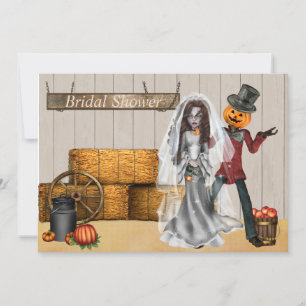 Halloween Bridal Shower Invitation