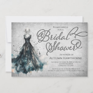 Halloween Bridal Shower Invitation
