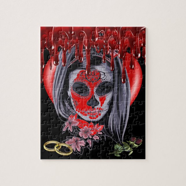 Halloween Bride Puzzle (Vertical)