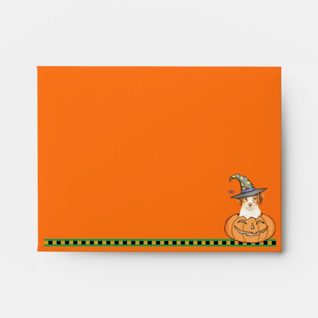 Halloween Brittany Envelope (Front)