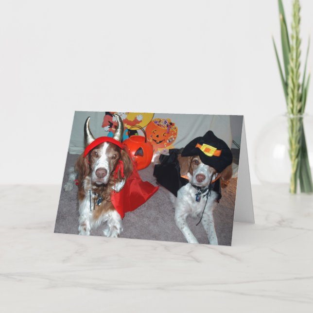 HALLOWEEN BRITTANYS CARD (Front)